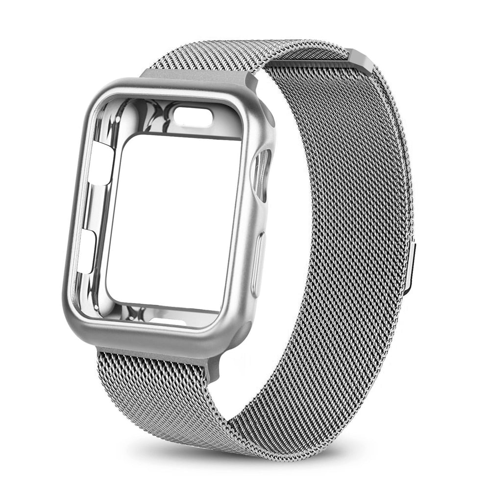 Apple iWatch Wrist Strap for iWatch S3 S1 S2 S3 S4 42/38mm Loop bracelet Stainless Steel Watchband
