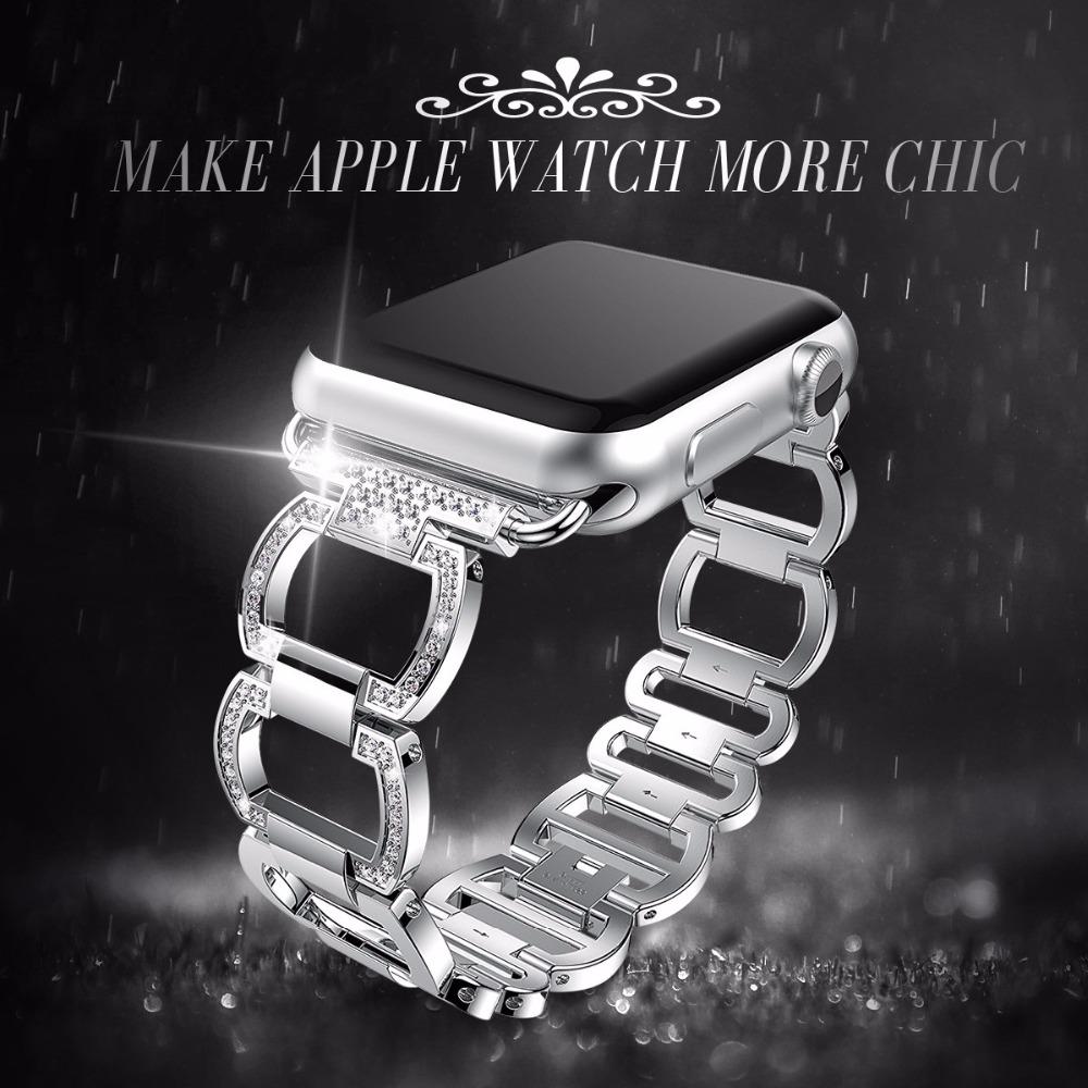 Stainless Steel Strap For Apple iWatch Series 3 2 1