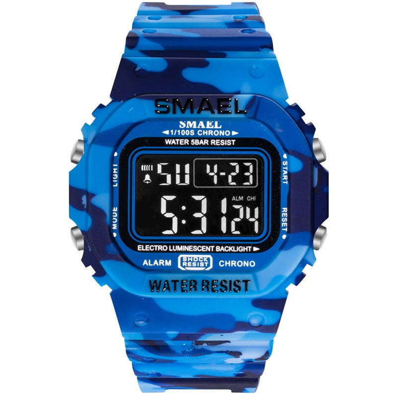 SMAEL 1803 Men's Sports Digital Waterproof Watch