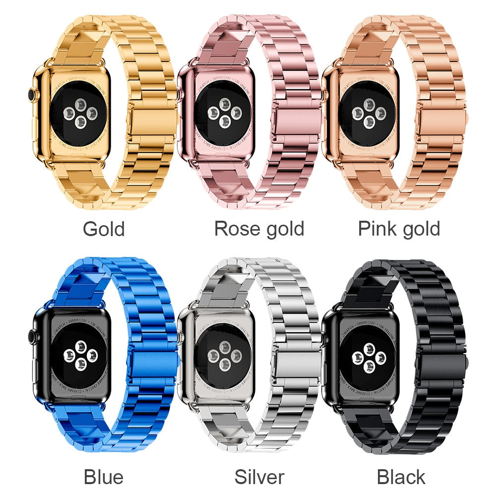 Apple iWatch Stainless Steel Strap 38/42mm Metal Links Bracelet Series 1 2 3 4