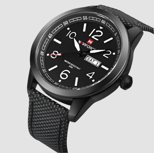 Naviforce Men's Sports Military Quartz Watch Nylon Strap