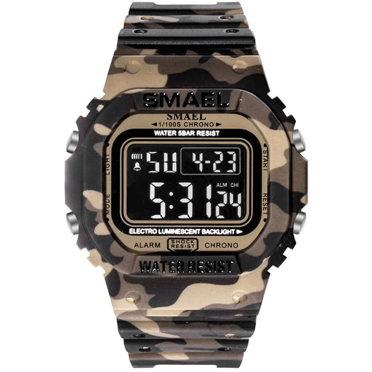 SMAEL 1803 Men's Sports Digital Waterproof Watch
