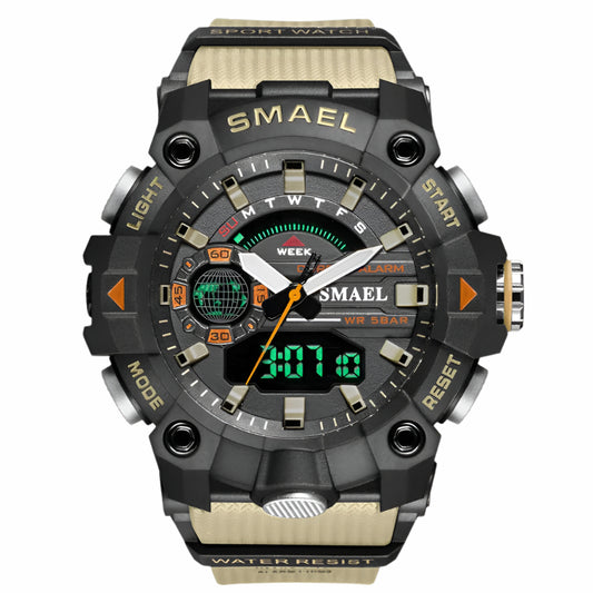 SMAEL 8040 Men's LED Digital Sports 50M Waterproof Wristwatch