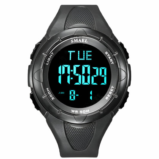 SMAEL 1016 Men's Digital LED 50M Water-resistant Sports Watch