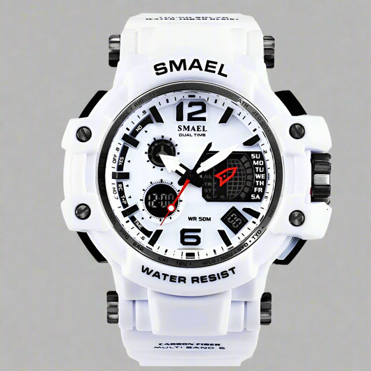 SMAEL 1509 Men's Quartz Digital Sports Military Waterproof Watch